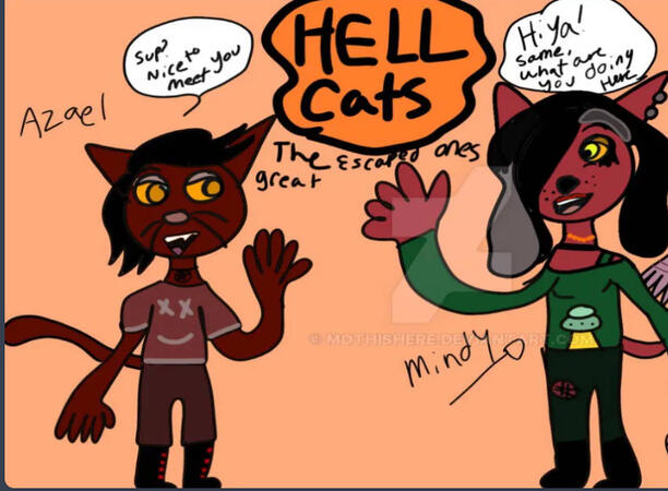 Comic's Dub as Mindy & Azael